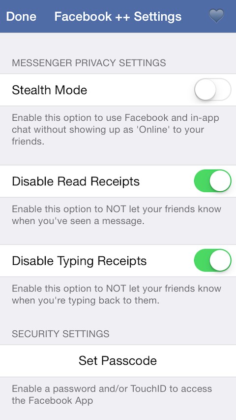 Facebook ++ : Cydia tweak new free - Φωτογραφία 3