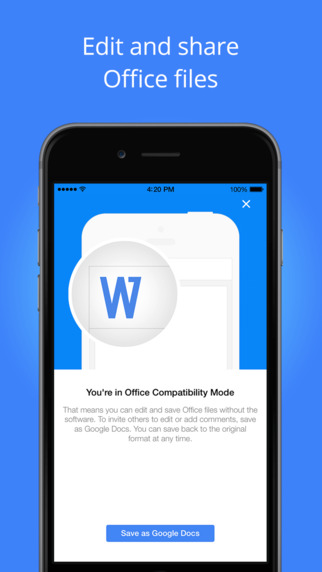 Google Docs: AppStore free update v1.1.6 - Φωτογραφία 5