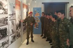 ΟΙ ΑΛΕΞΙΠΤΩΤΙΣΤΕΣ ΤΗΣ 1ης ΜΑΛ ΣΤΟ ΣΤΡΑΤΙΩΤΙΚΟ ΜΟΥΣΕΙΟ ΧΡΩΜΟΝΑΣΤΗΡΙΟΥ