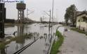 Έκλεισε ο εμπορικός σιδηροδρομικός σταθμός Διαλογής Θεσσαλονίκης λόγω πλημμύρας. Δείτε εικόνες και βίντεο - Φωτογραφία 4