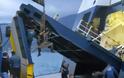 ΤΡΟΜΟΣ στην Ικαρία: Επιβατικό πλοίο προσέκρουσε στο λιμάνι! [photos]
