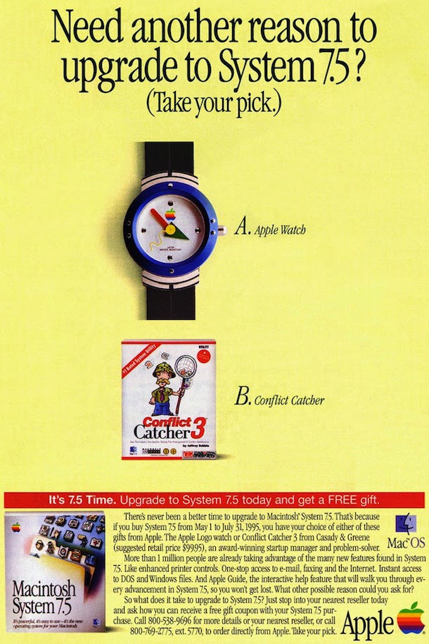 Γνωρίζετε πως το Apple watch κυκλοφόρησε το 1995 - Φωτογραφία 2