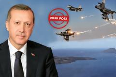 Ο Ερντογάν απειλεί και τα μαχητικά του παραβιάζουν το Αιγαίο (φωτό)