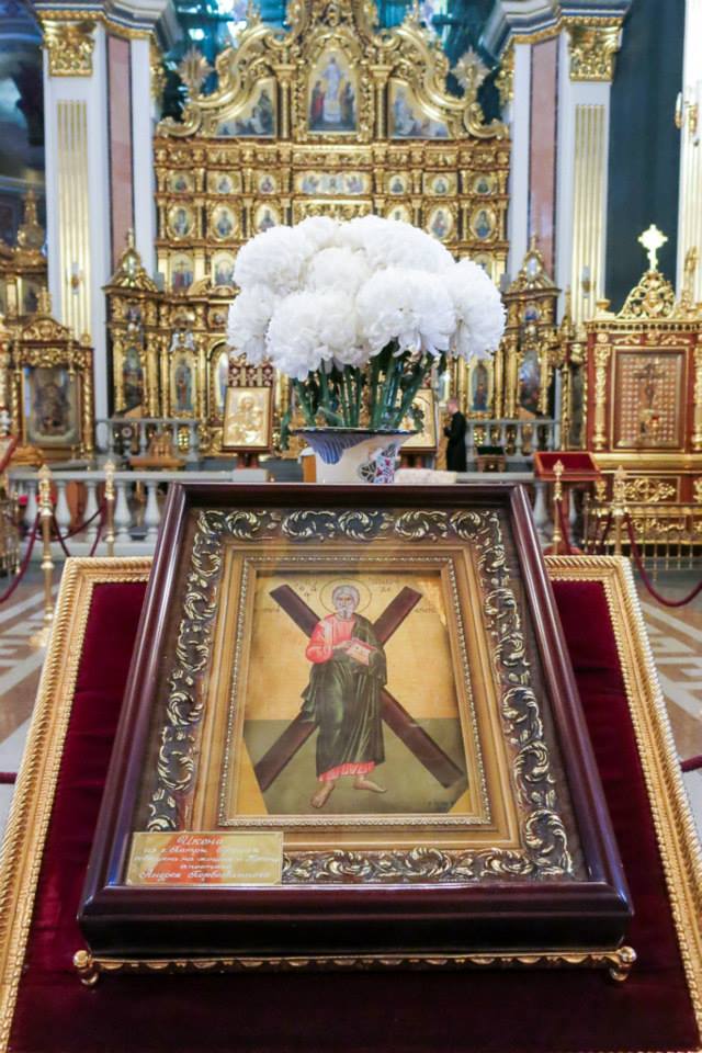 Λείψανο του Αποστόλου Ανδρέα προσφέρθηκε σε εκκλησία του μαρτυρικού Ντόνετσκ [photos] - Φωτογραφία 6