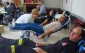 Αιμοδοσία συλλόγου εθελοντών πυροσβεστών των Π.Υ Νομού Λάρισας
