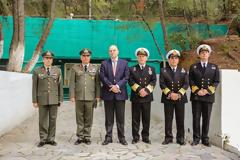 Επίσκεψη ΥΕΘΑ Νίκου Δένδια στη Στρατιωτική Διοίκηση Ανατολικής Μεσογείου