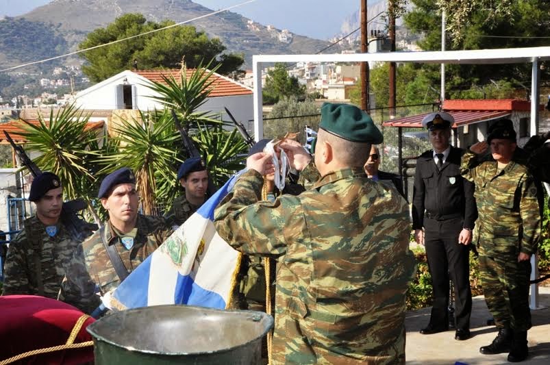 Απονομή Απολεσθέντος Μεταλλίου Ταξιάρχη Αριστείου Ανδρείας στην Πολεμική Σημαία του 5/42 ΣΕ - Φωτογραφία 3