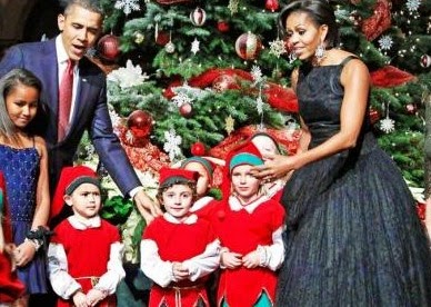 Το... άγχος του Ομπάμα για τα Χριστούγεννα - Φωτογραφία 1