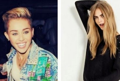 Η πιο περίεργη φωτογραφία της Miley Cyrus και της Cara Delevingne! - Φωτογραφία 1