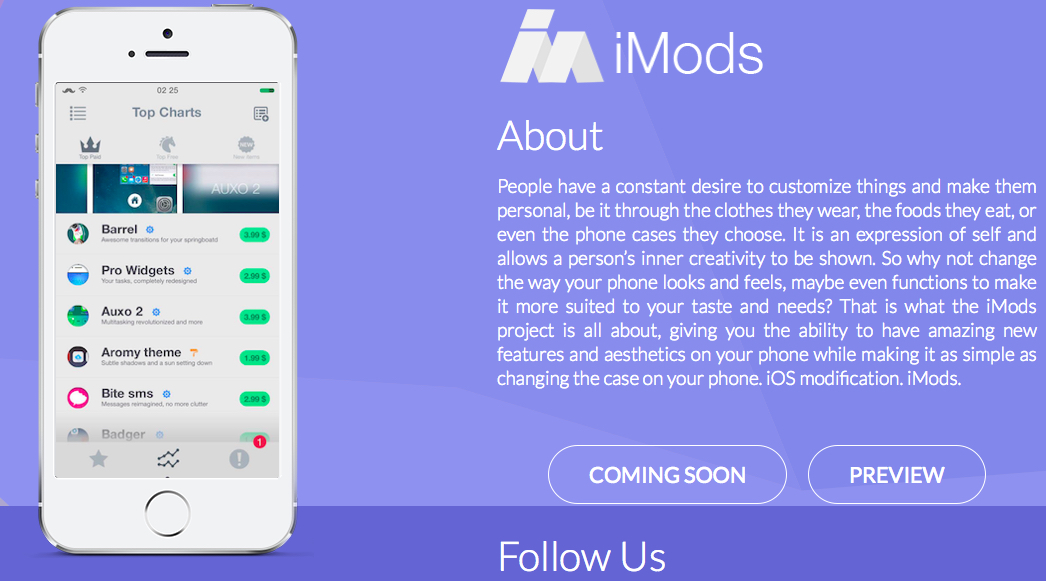 iMods: Έρχεται η εναλλακτική πρόταση του cydia - Φωτογραφία 1