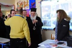 Στις φυλακές ανηλίκων Αυλώνα ο Αρχιεπίσκοπος Ιερώνυμος [photos]