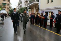 ΠΑΡΟΥΣΙΑ ΑΡΧΗΓΟΥ ΓΕΕΘΑ ΣΤΟΝ ΕΟΡΤΑΣΜΟ ΤΩΝ ΠΡΟΣΤΑΤΩΝ ΤΟΥ ΠΥΡΟΣΒΕΣΤΙΚΟΥ ΣΩΜΑΤΟΣ