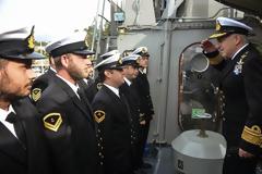 Επισκέψεις Αρχηγού ΓΕΝ στην Περιοχή Αμφιάλης - Ανταλλαγή Ευχών