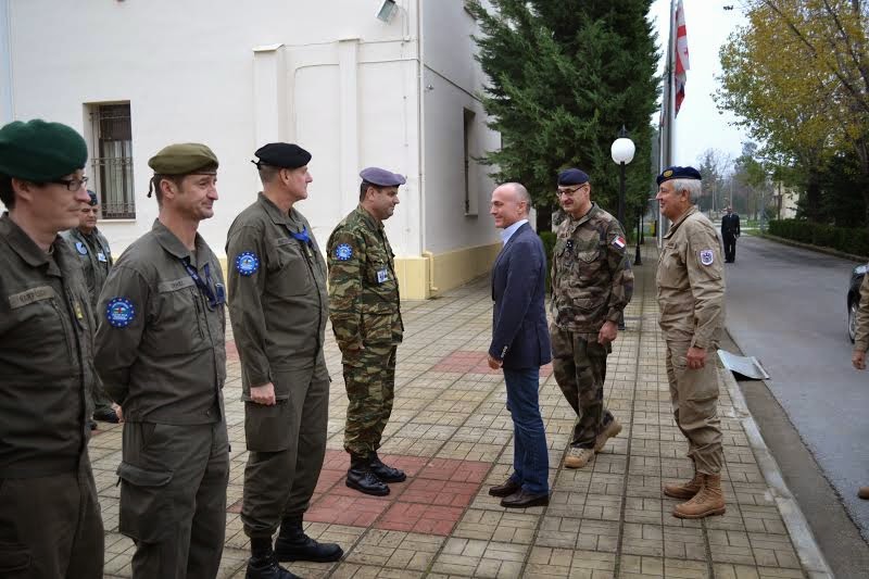 Επίσκεψη Υπουργού  Άμυνας της Αυστρίας στο Ευρωστρατηγείο Λάρισας - Φωτογραφία 1