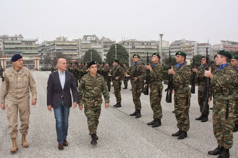 Επίσκεψη Υπουργού  Άμυνας της Αυστρίας στο Ευρωστρατηγείο Λάρισας - Φωτογραφία 2