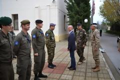 Επίσκεψη Υπουργού  Άμυνας της Αυστρίας στο Ευρωστρατηγείο Λάρισας