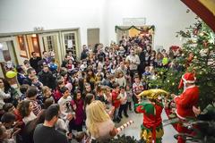 ME ΜΕΓΑΛΗ ΕΠΙΤΥΧΙΑ ΚΑΙ ΣΥΜΜΕΤΟΧΗ Η ΧΡΙΣΤΟΥΓΕΝΝΙΑΤΙΚΗ ΠΑΙΔΙΚΗ ΓΙΟΡΤΗ ΣΤΑ ΙΩΑΝΝΙΝΑ ΤΗΣ 8 Μ/Π ΤΑΞ