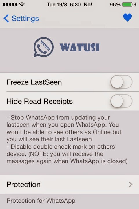 Watusi: Cydia tweak update v2.3 ($1.99)...τα πάντα για το WhatsApp Messenger - Φωτογραφία 1