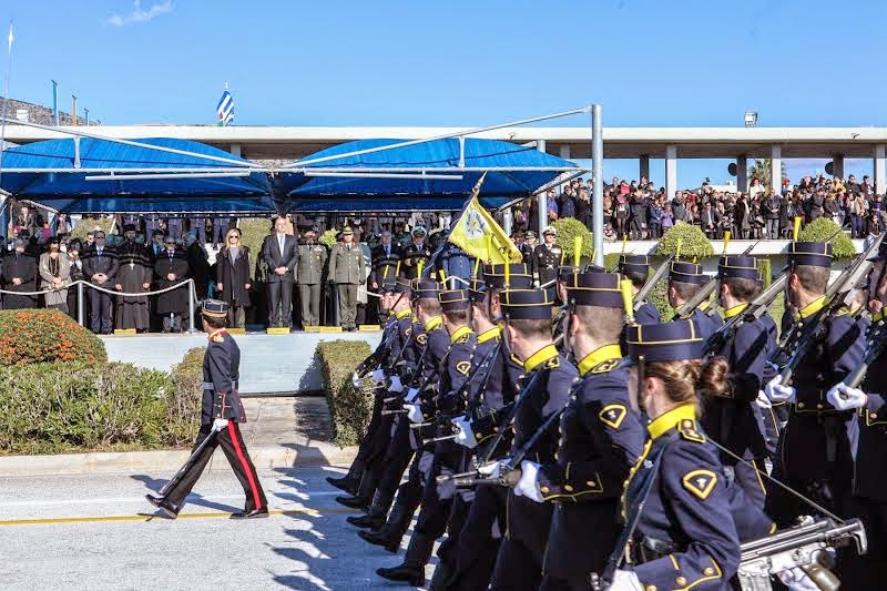 Τελετή ορκωμοσίας πρωτοετών Ευελπίδων στη ΣΣΕ παρουσία του ΥΕΘΑ Νίκου Δένδια - Φωτογραφία 6