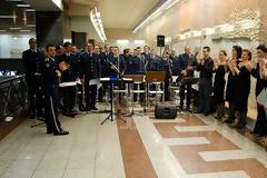Εορταστική Συναυλία της Μπάντας της ΠΑ στο Σταθμό Μετρό Σύνταγμα