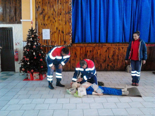 Εκπαίδευση στην ΧΧΙV Τεθωρακισµένη Ταξιαρχία από το ΕΚΑΒ Πιερίας - Φωτογραφία 3