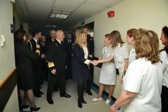 Επίσκεψη ΑΝΥΕΘΑ Φώφης Γεννηματά στο Ναυτικό Νοσοκομείο Αθηνών (Ν.Ν.Α.)