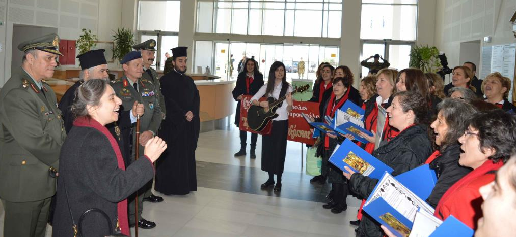 Αρχιερατική Θεία Λειτουργία στον Ιερό Ναό Αγίου Λουκά Κριμαίας στο 424 ΓΣΝ - Φωτογραφία 2