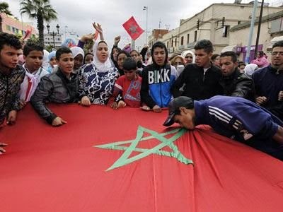 Τουλάχιστον 100 άνθρωποι τραυματίστηκαν σε συγκρούσεις στο Μαρόκο - Φωτογραφία 1