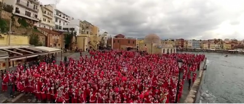 Έσπασε όλα τα ρεκόρ το Santa Run στα Χανιά - Ο απολογισμός των διοργανωτών - Φωτογραφία 12