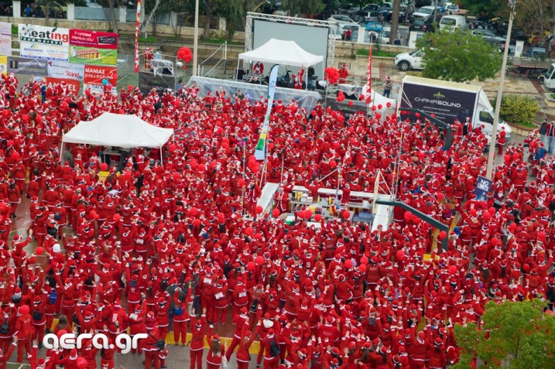 Έσπασε όλα τα ρεκόρ το Santa Run στα Χανιά - Ο απολογισμός των διοργανωτών - Φωτογραφία 3