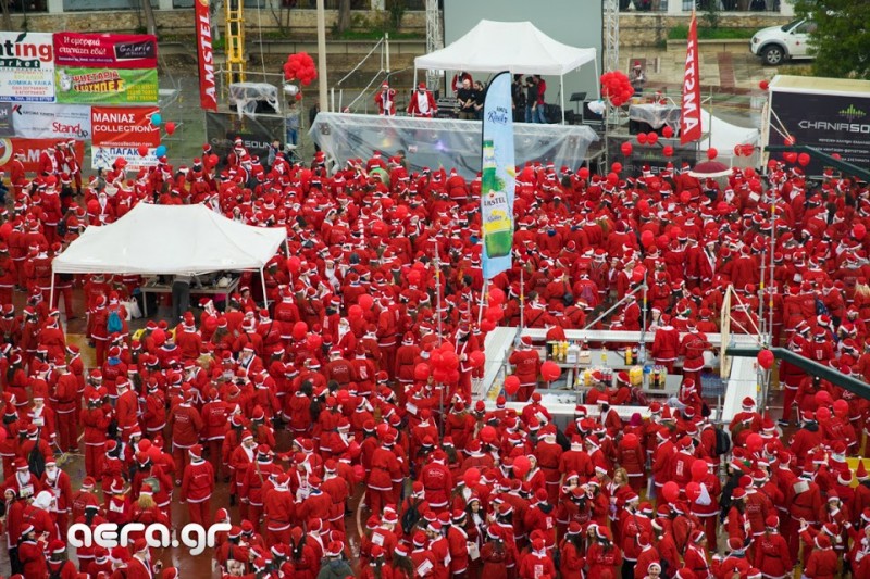 Έσπασε όλα τα ρεκόρ το Santa Run στα Χανιά - Ο απολογισμός των διοργανωτών - Φωτογραφία 4