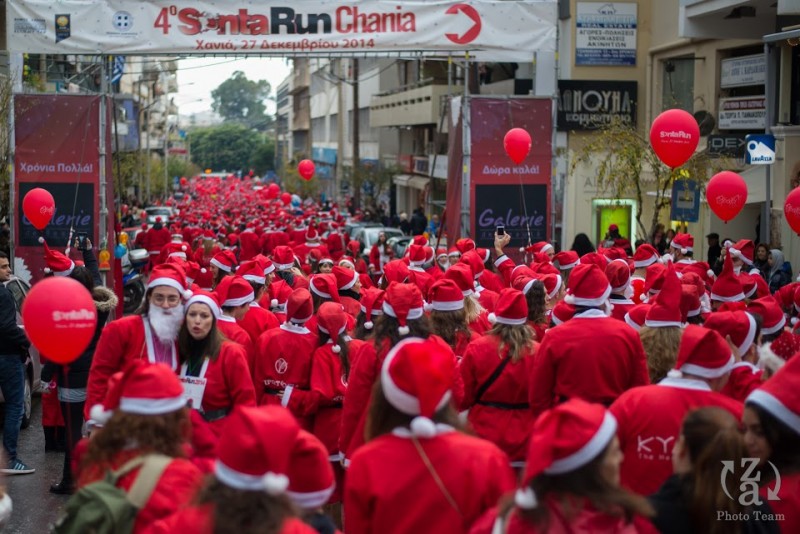 Έσπασε όλα τα ρεκόρ το Santa Run στα Χανιά - Ο απολογισμός των διοργανωτών - Φωτογραφία 5