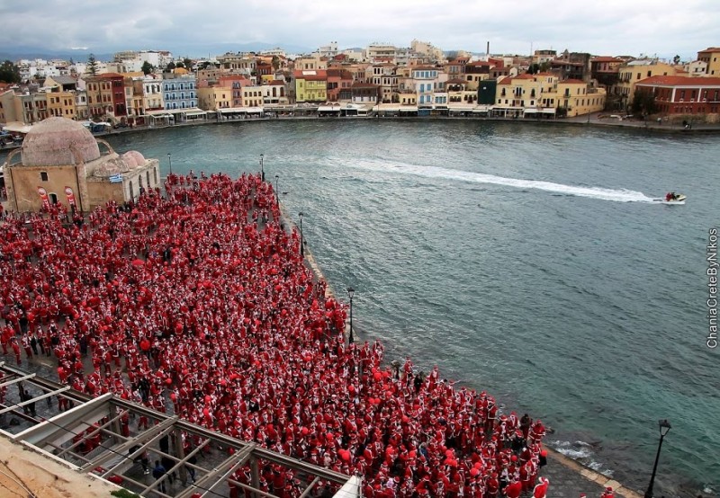 Έσπασε όλα τα ρεκόρ το Santa Run στα Χανιά - Ο απολογισμός των διοργανωτών - Φωτογραφία 8