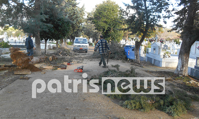 Καταστράφηκε ο τάφος την ημέρα της κηδείας... [video] - Φωτογραφία 2