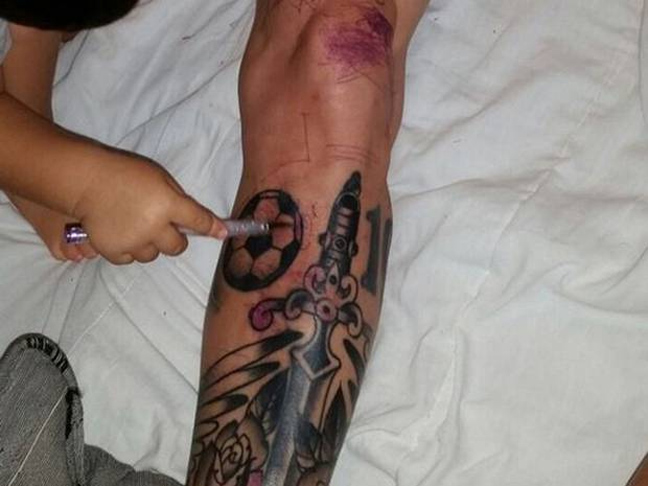 Το φρικτό τατουάζ του Μέσι - Φωτογραφία 2