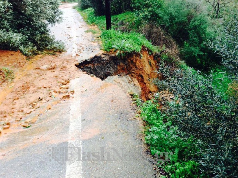 Εικόνες χάους από την κακοκαιρία στα Χανιά... [photos] - Φωτογραφία 7