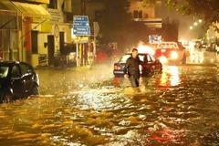 Εικόνες χάους από την κακοκαιρία στα Χανιά... [photos]