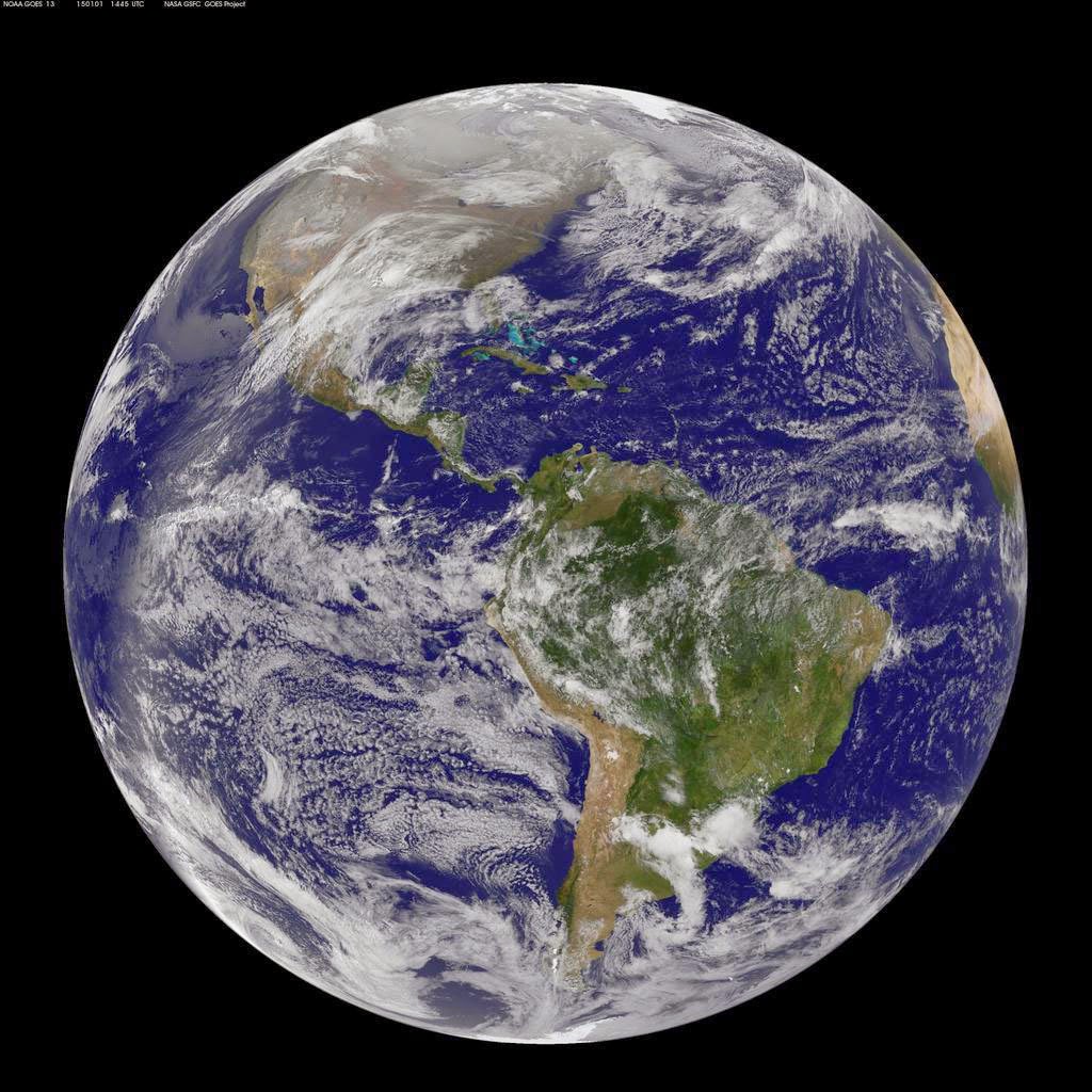 Έτσι μπήκε στο 2015 η Γη: Η φωτογραφία της NASA, μόλις άλλαξε η χρονιά - Φωτογραφία 2