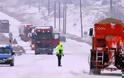 Διακοπή κυκλοφορίας σε σημεία της Αττικής λόγω έντονης χιονόπτωσης