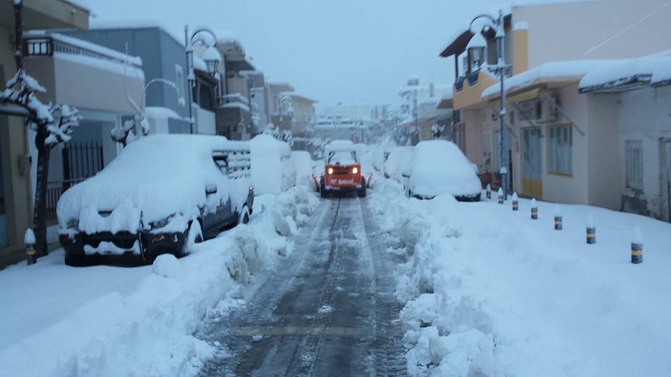 Στους 30 πόντους το χιόνι στ’ Ανώγεια – Στα… λευκά ο Ψηλορείτης [video + photos] - Φωτογραφία 7