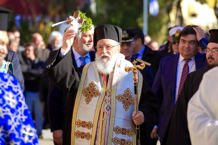 Ἡ ἑορτή τῶν Θεοφανείων στήν Μητρόπολη Μαντινείας καί Κυνουρίας - Φωτογραφία 16