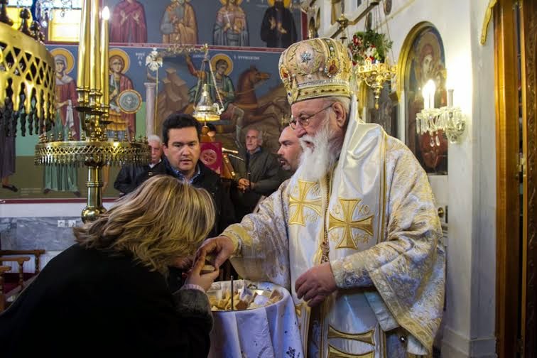 Ἡ ἑορτή τῶν Θεοφανείων στήν Μητρόπολη Μαντινείας καί Κυνουρίας - Φωτογραφία 5