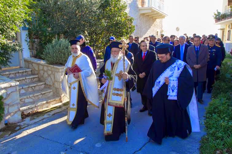 Ἡ ἑορτή τῶν Θεοφανείων στήν Μητρόπολη Μαντινείας καί Κυνουρίας - Φωτογραφία 7