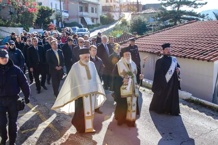 Ἡ ἑορτή τῶν Θεοφανείων στήν Μητρόπολη Μαντινείας καί Κυνουρίας - Φωτογραφία 8