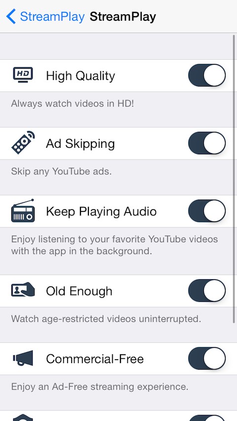 StreamPlay: Cydia tweak new - Φωτογραφία 2