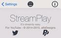 StreamPlay: Cydia tweak new