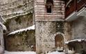 5825 - Μοναδικές φωτογραφίες του Ηλία Βουτσινά από την χιονισμένη Ι.Μ. Αγίου Παύλου - Φωτογραφία 16