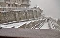 5825 - Μοναδικές φωτογραφίες του Ηλία Βουτσινά από την χιονισμένη Ι.Μ. Αγίου Παύλου - Φωτογραφία 9