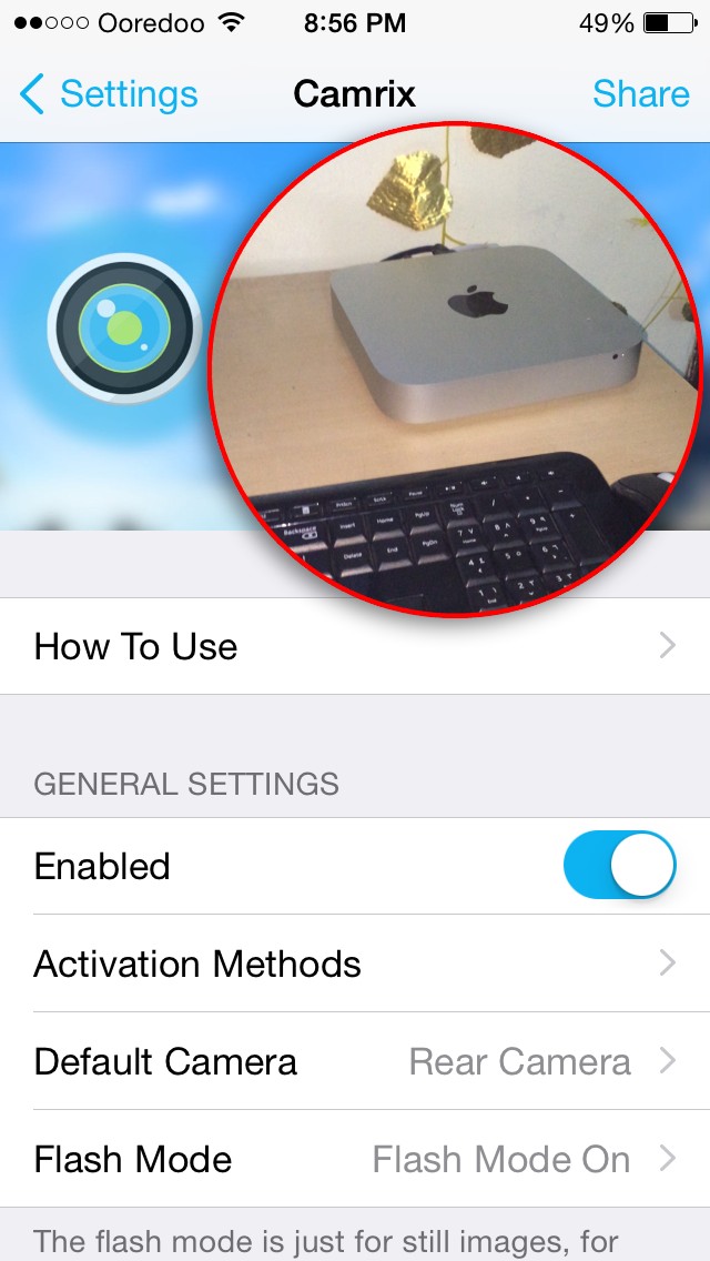 Camrix: Cydia tweak new v1.0.0 ($1.99) - Φωτογραφία 2