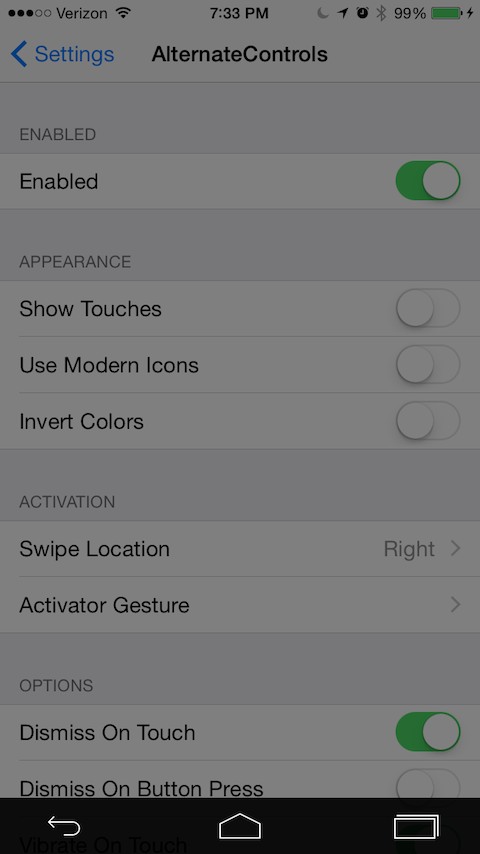 AlternateControls: Cydia tweak new...όπως στα Android - Φωτογραφία 3